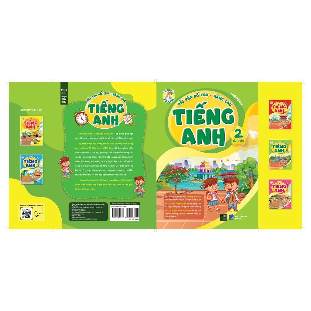Bài Tập Bổ Trợ Nâng Cao Tiếng Anh Lớp 2 Tập 1 - Bản Quyền