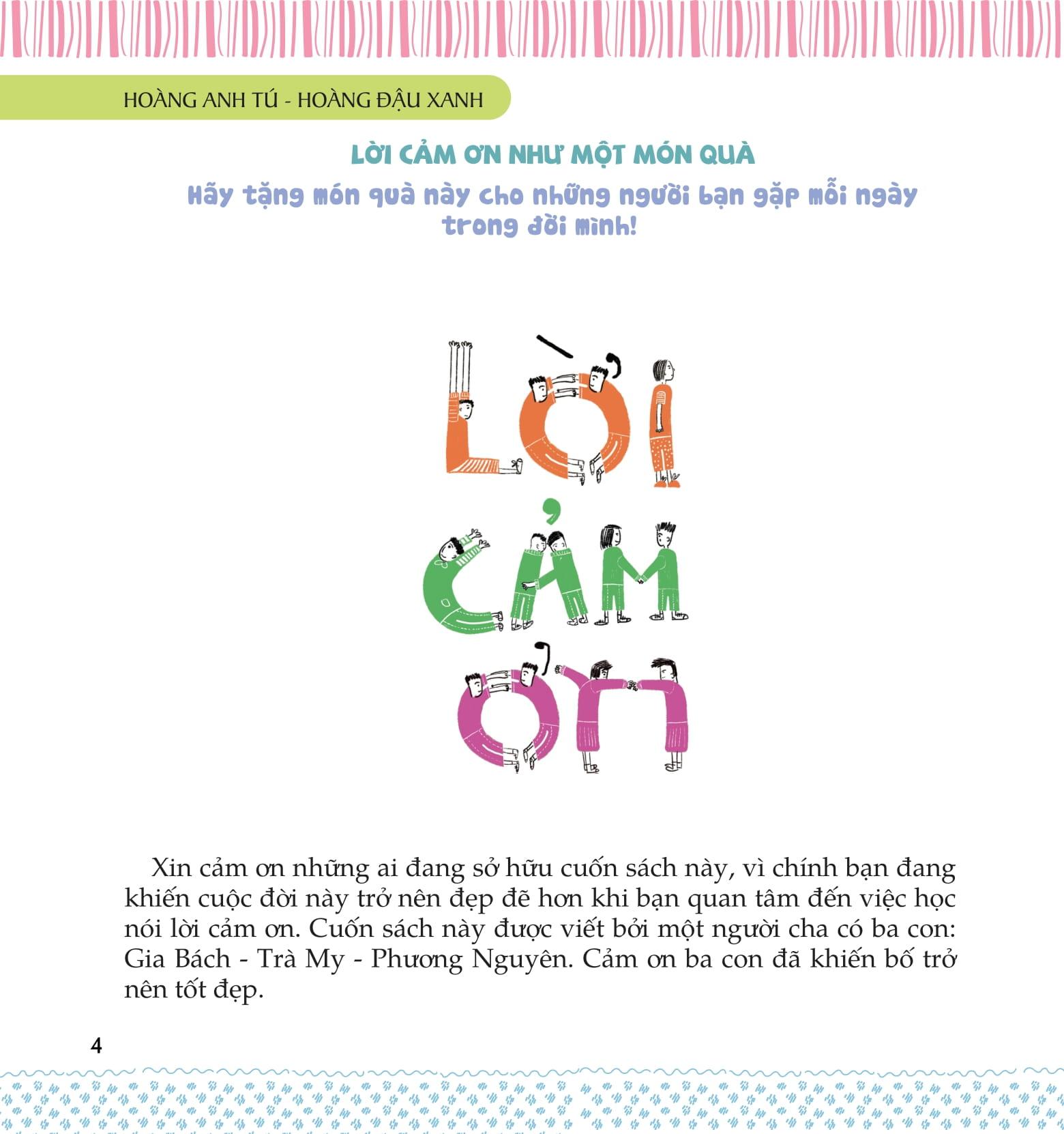 Kỹ Năng Sống Dành Cho Học Sinh - Học Nói Lời Cảm Ơn (Tái Bản)