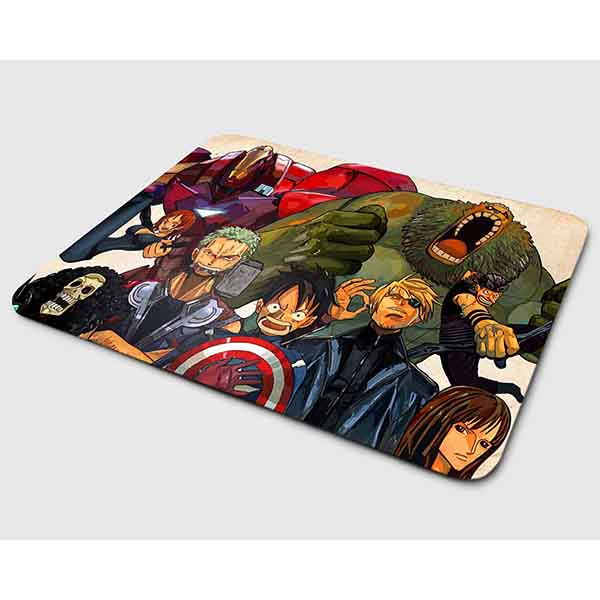 Miếng lót chuột mẫu Băng Luffy x Avenge (20x24 cm) - Hàng Chính Hãng