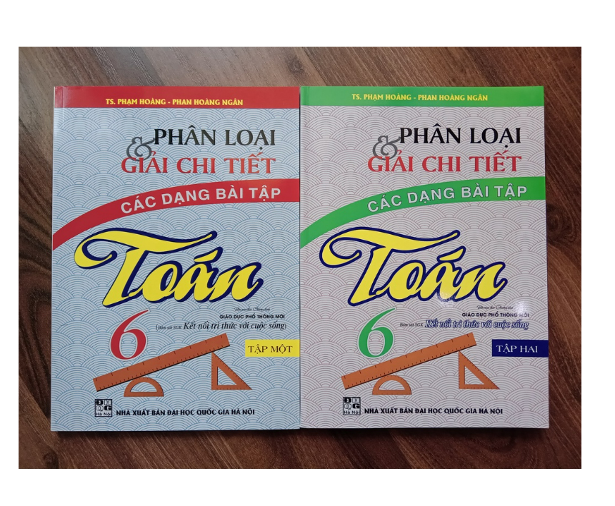 Sách - Combo 2 cuốn Phân Loại Và Giải Chi Tiết Các Dạng Bài Tập Toán Lớp 6