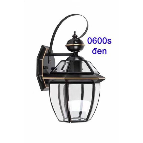 Đèn Tường Đồng Kính Trong Suốt Trang Trí Cổng Ngoài Trời Sân Vườn Hành Lang Mã 0600s