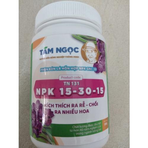 Phân bón lá NPK 15-30-15 kích ra chồi hoa SP của thầy tám Ngọc- chai 100G