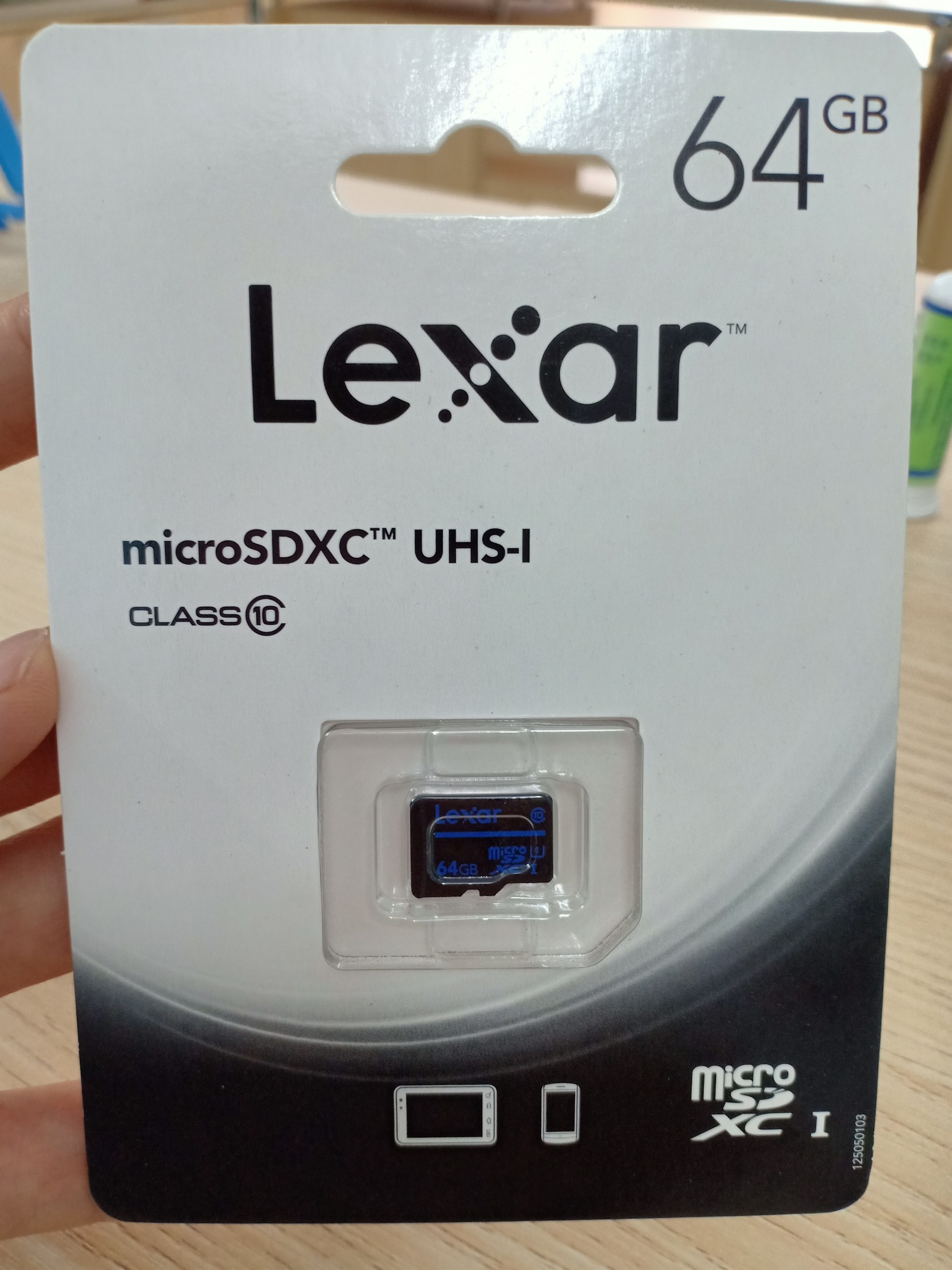 Thẻ nhớ 64GB Micro SDXC C10 LEXAR (không kèm Adapter) - Hàng chính hãng