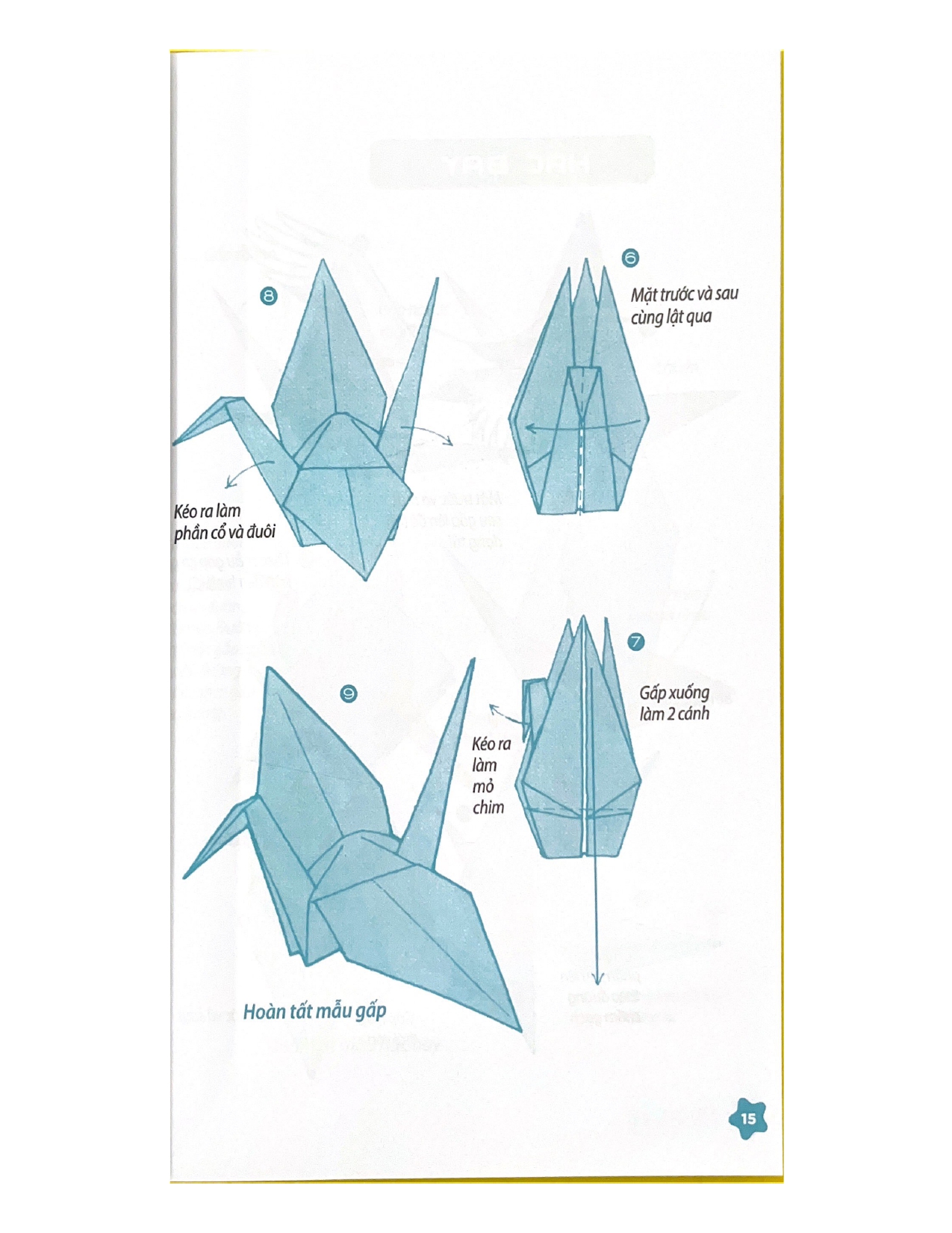 Origami - Nghệ Thuật Xếp Giấy Nhật Bản - Vanlangbooks -Tái Bản 2023