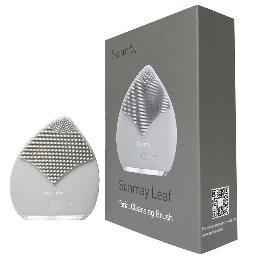 Máy rửa mặt Sunmay Luxury Leaf - Grey