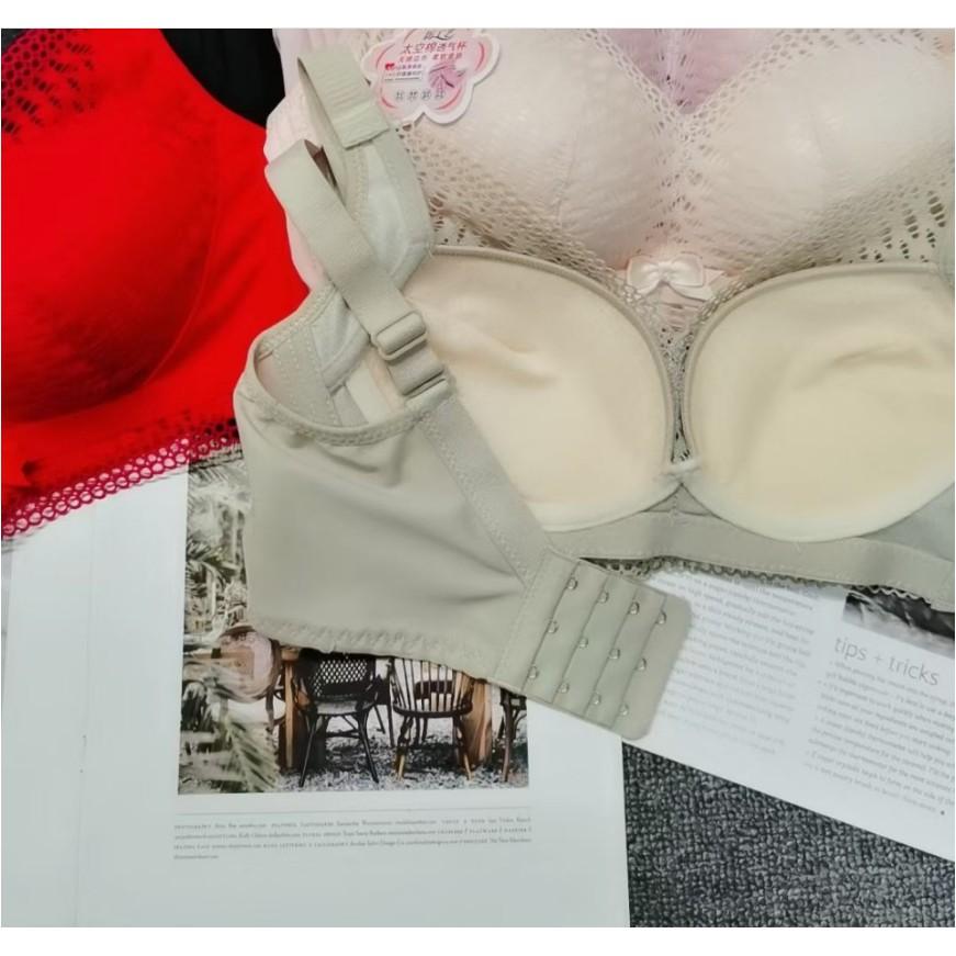 Áo lót ren định hình không gọng, Áo ngực bản to nâng ngực chảy xệ AR/162