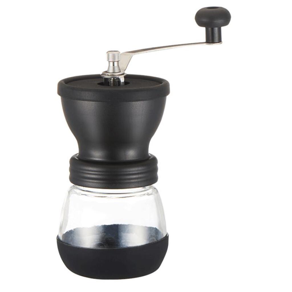 Portable Manual Coffee Grinder with Ceramic Burr Bean Mill Tool Hand Grinder