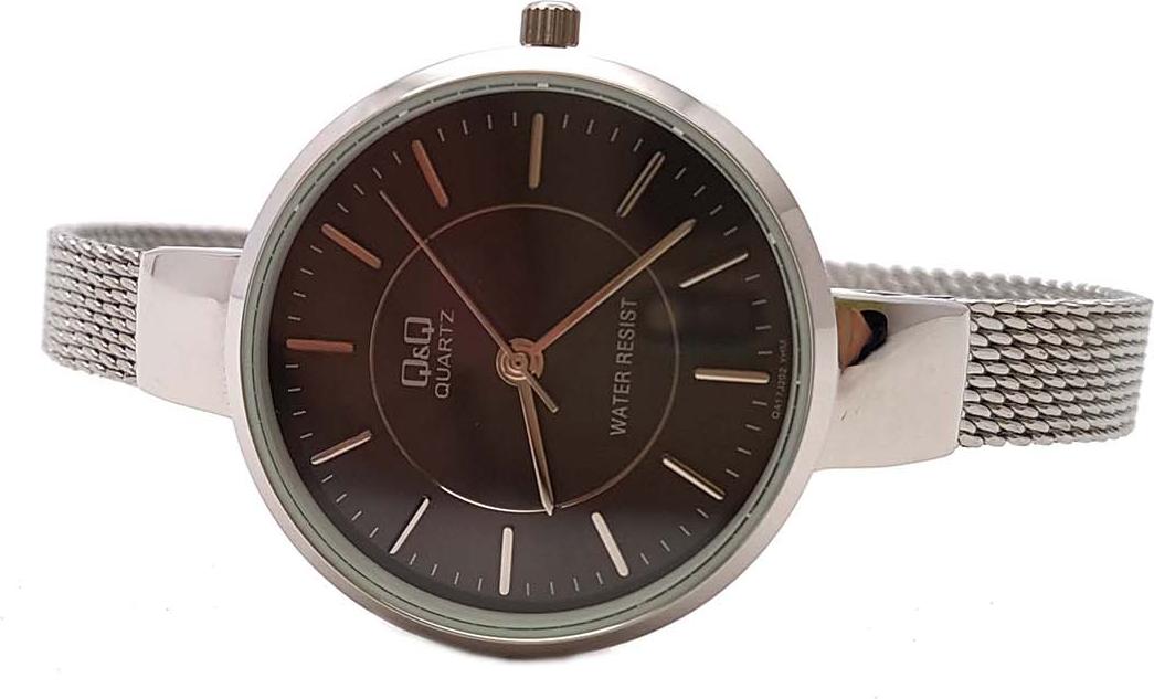 Đồng hồ nữ Q&Q Citizen QA17J202Y dây sắt