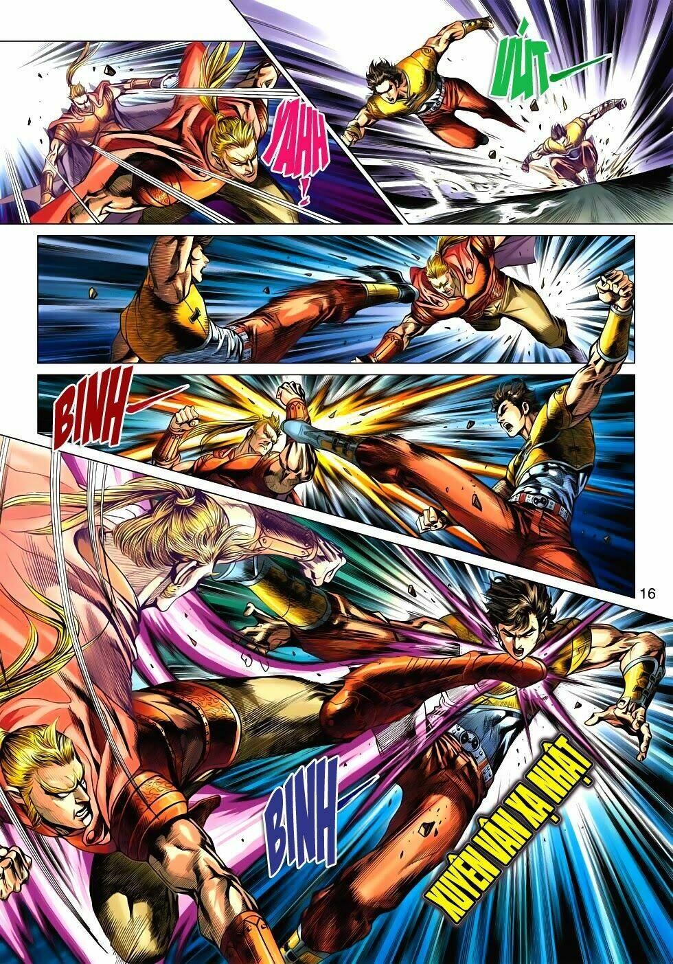 tân tác long hổ môn chapter 526 16