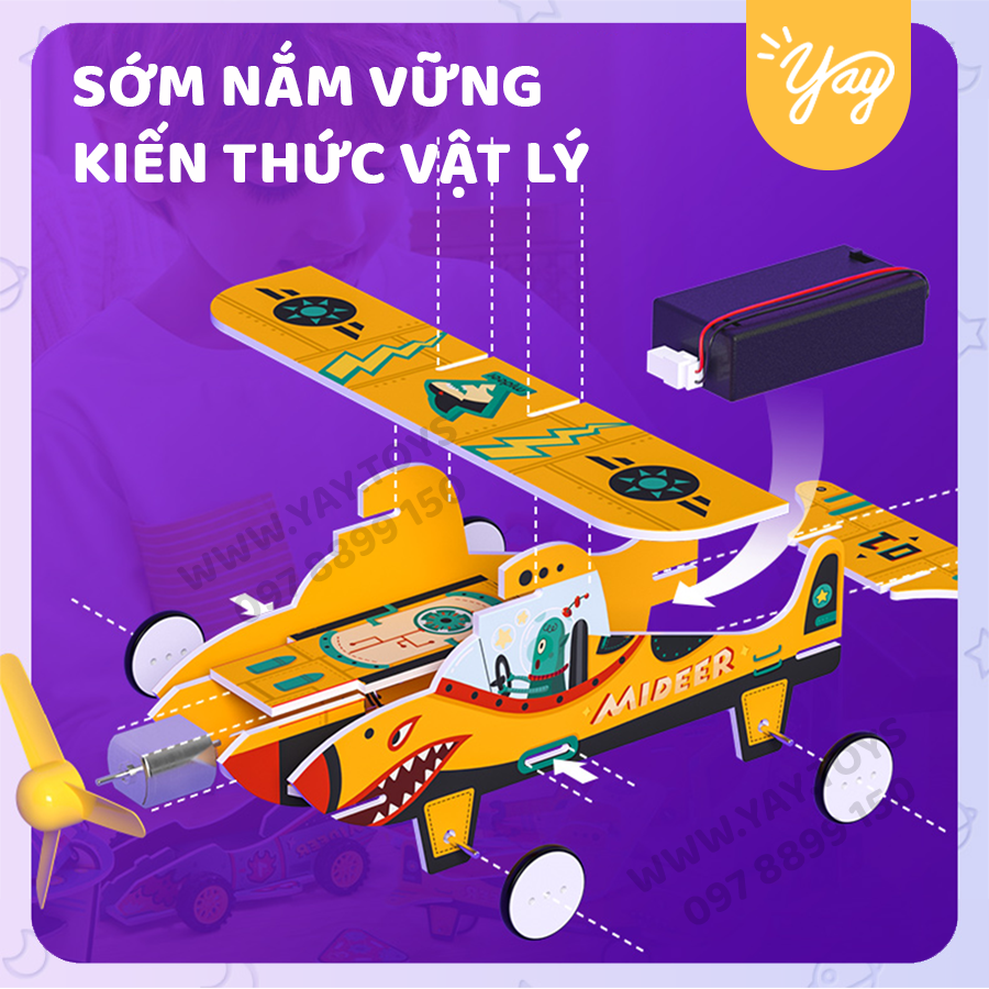 Bộ Khoa Học STEAM - Du Hành Vũ Trụ cho bé 6+ - Mideer