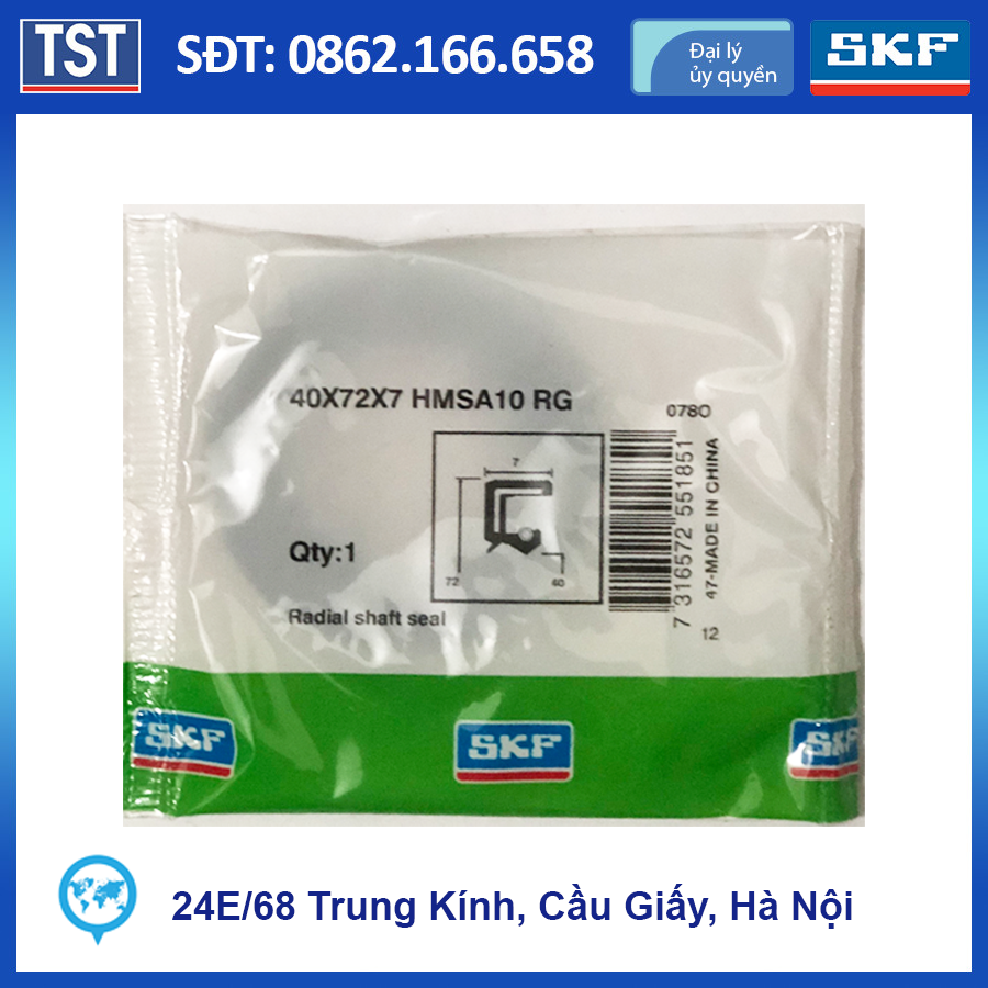 Phớt SKF  40x72x7