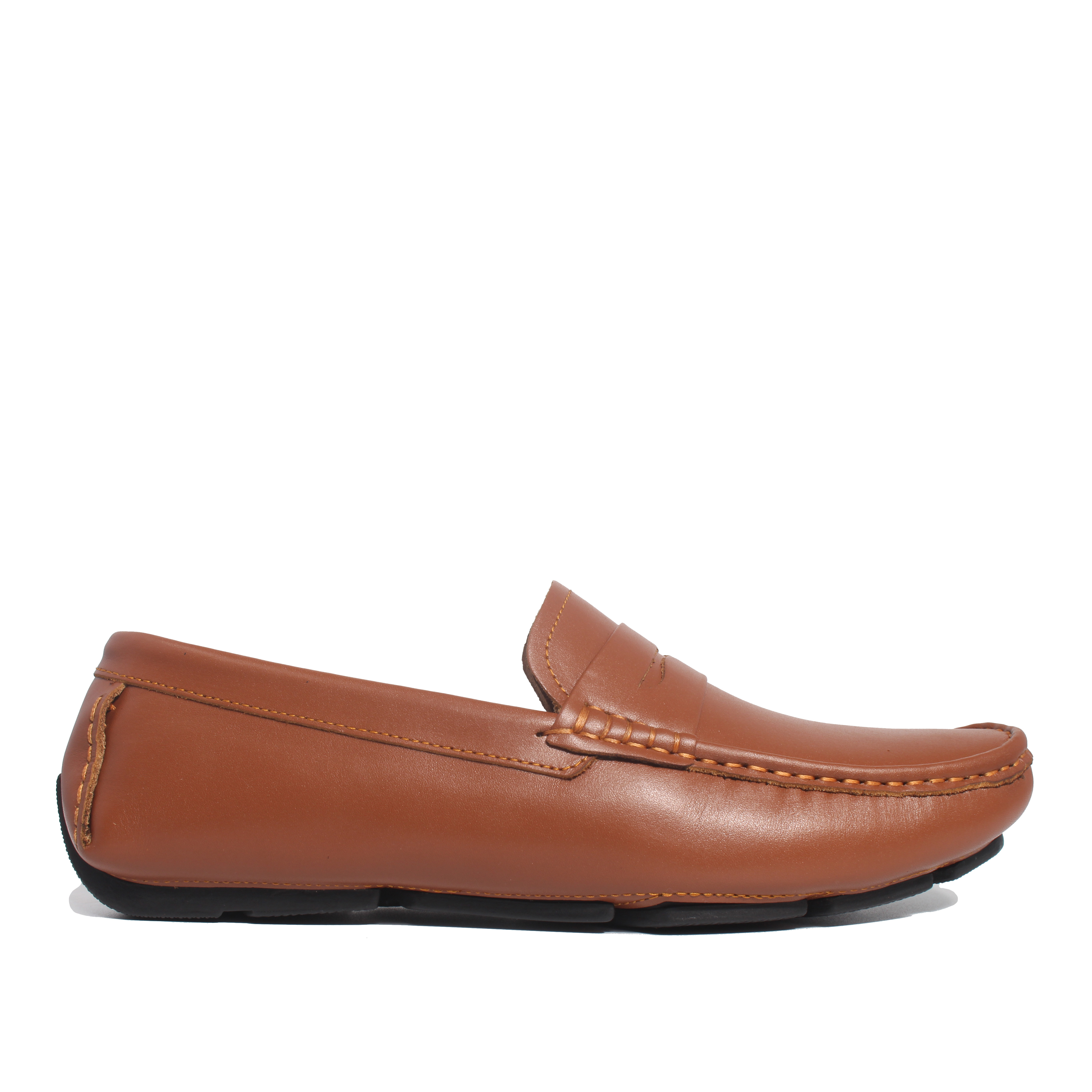 Giày MICHILUX Da Bò Thật Chính Hãng Penny Moccasin CIEMS Màu Nâu Bò