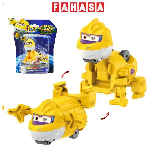 Đồ Chơi Robot Biến Hình Cỡ Nhỏ - Khủng Long Brachy Cứu Hộ - Super Wings YW790043