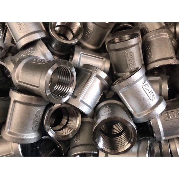 Măng xông ren trong inox 304, nối 2 đầu ren trong inox 304
