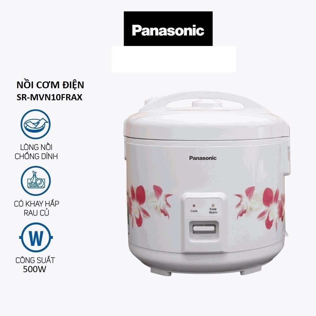 Nồi Cơm Điện Nắp Gài Panasonic SR-MVN10FRAX - Hàng Chính Hãng