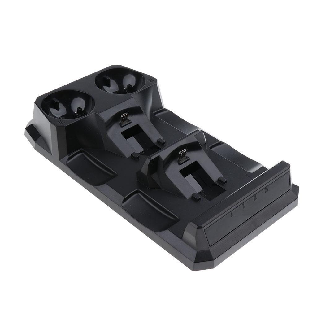 4 In1 Controller Charger, Dual USB Charging Station Charger