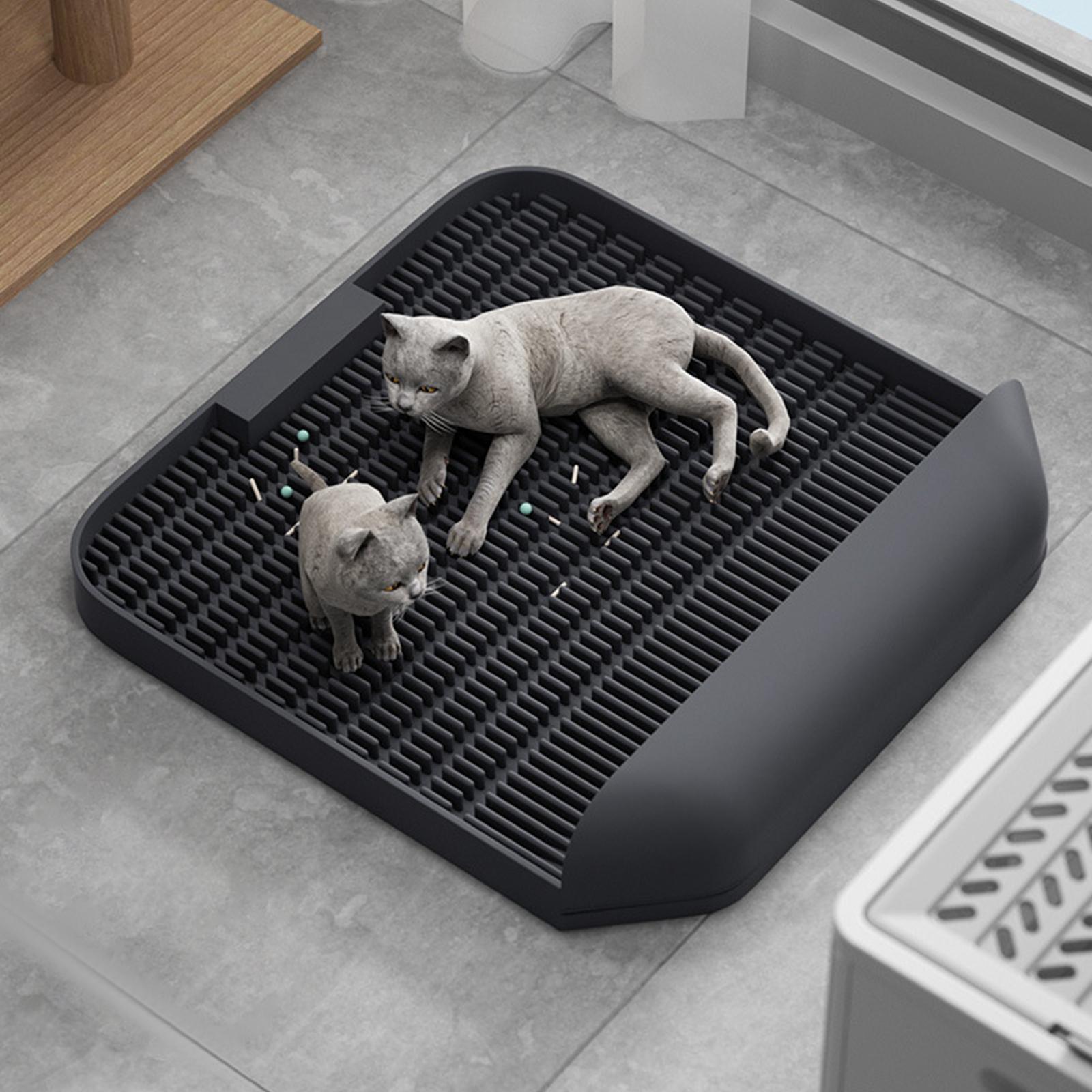 Cat Litter Mat Kitten Footboard Pad for Bathroom Lavatory Bedroom