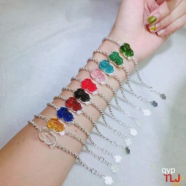 Lắc tay tỳ hưu bọc bạc ta -