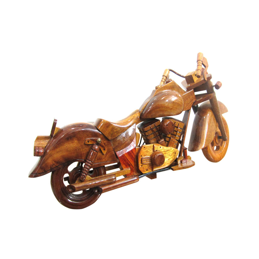 Mô hình xe gỗ motor Kawasaki
