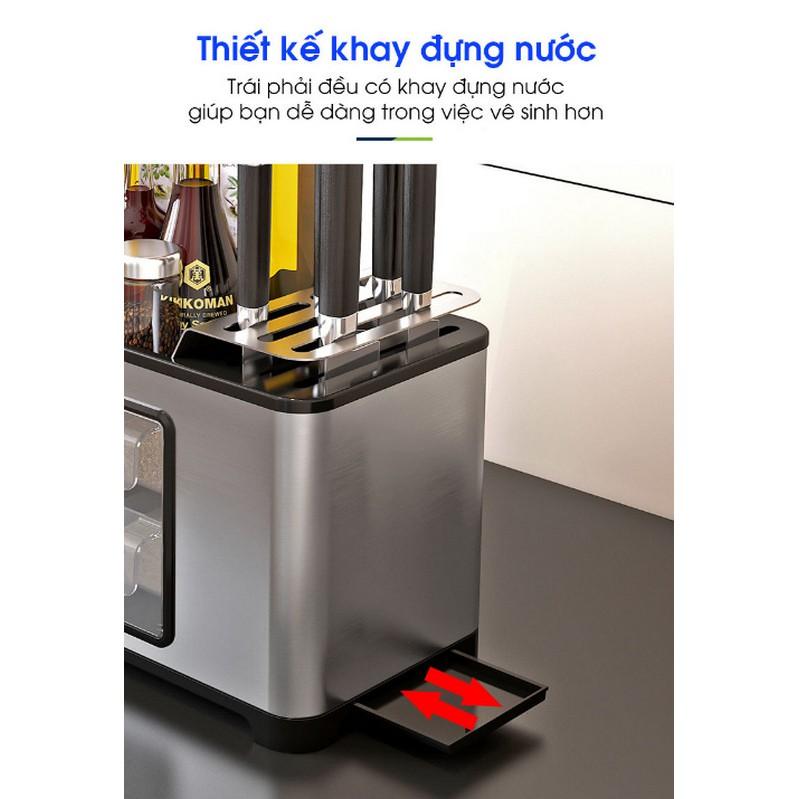 Hộp Gia Vị Inox 304 Cao Cấp – Thiết Kế Hiện Đại Theo Phong Cách Châu Âu – Home and Garden