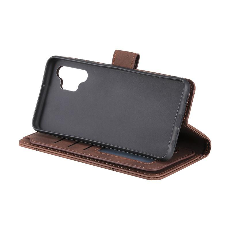 Bao da điện thoại nắp lật ngăn thẻ cho Samsung Galaxy A02s A12 A32 4G A42 A52 A72 5G