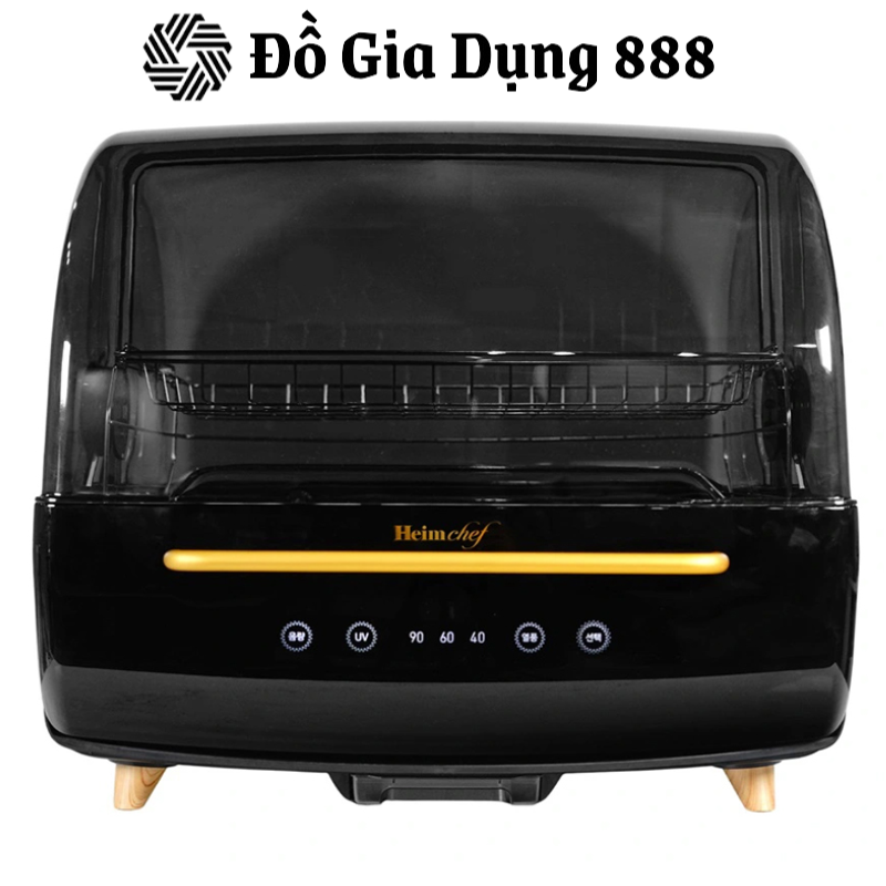 Máy Sấy Và Tiệt Trùng Chén Bát Heimchef Hàn Quốc, Tủ Sấy Chén Bát 45L/60L/70L, Nội Địa Hàn, BH 12 Tháng