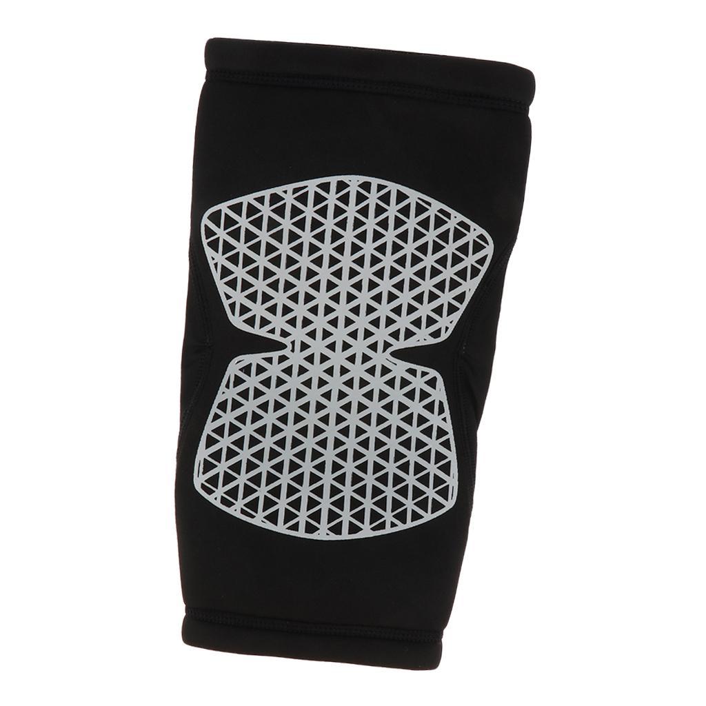 Elastic Sports Knee Support Brace Leg Protector Compression Sleeves Guards Suitable for Basketball, Football, Volleyball, Running and More