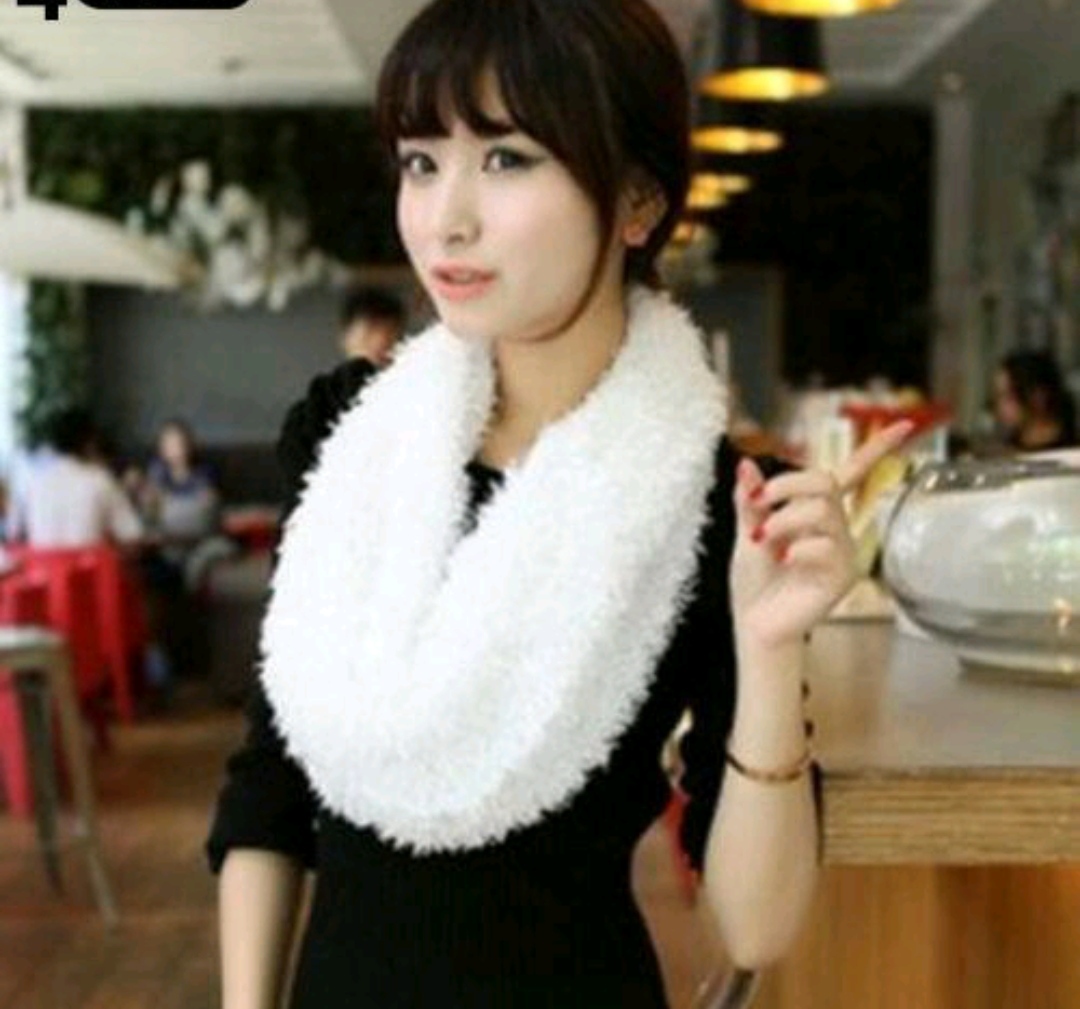 Khăn choàng nữ len lông thời trang thanh lịch dona21101911