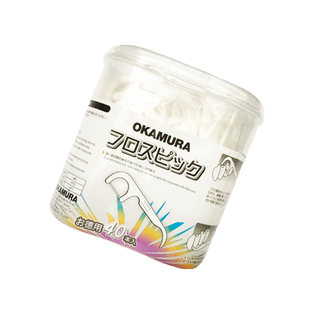 Combo 3 Hộp Tăm Cung chỉ nha khoa Okamura 40P