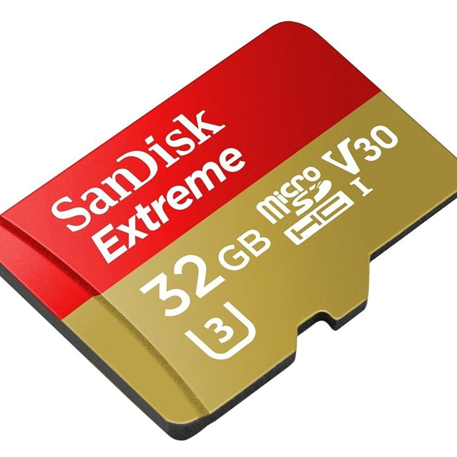 Thẻ nhớ MicroSD SanDisk Extreme - 32gb ( Kèm Adapter nguyên Box) - Hãng chính hãng