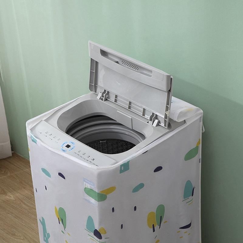Áo Trùm Máy Giặt PEVA Cửa Ngang 56x54x86cm