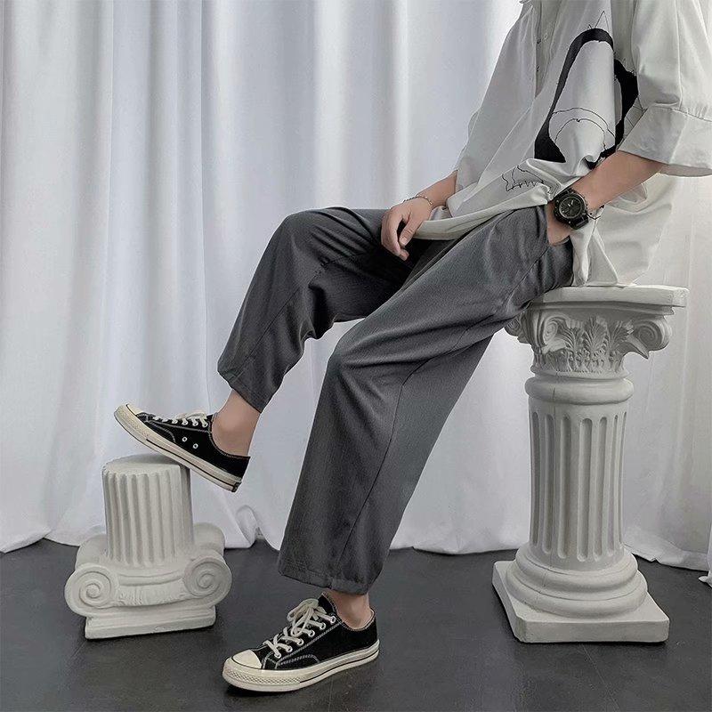 Quần dài nam ống thẳng thời trang Hàn Quốc