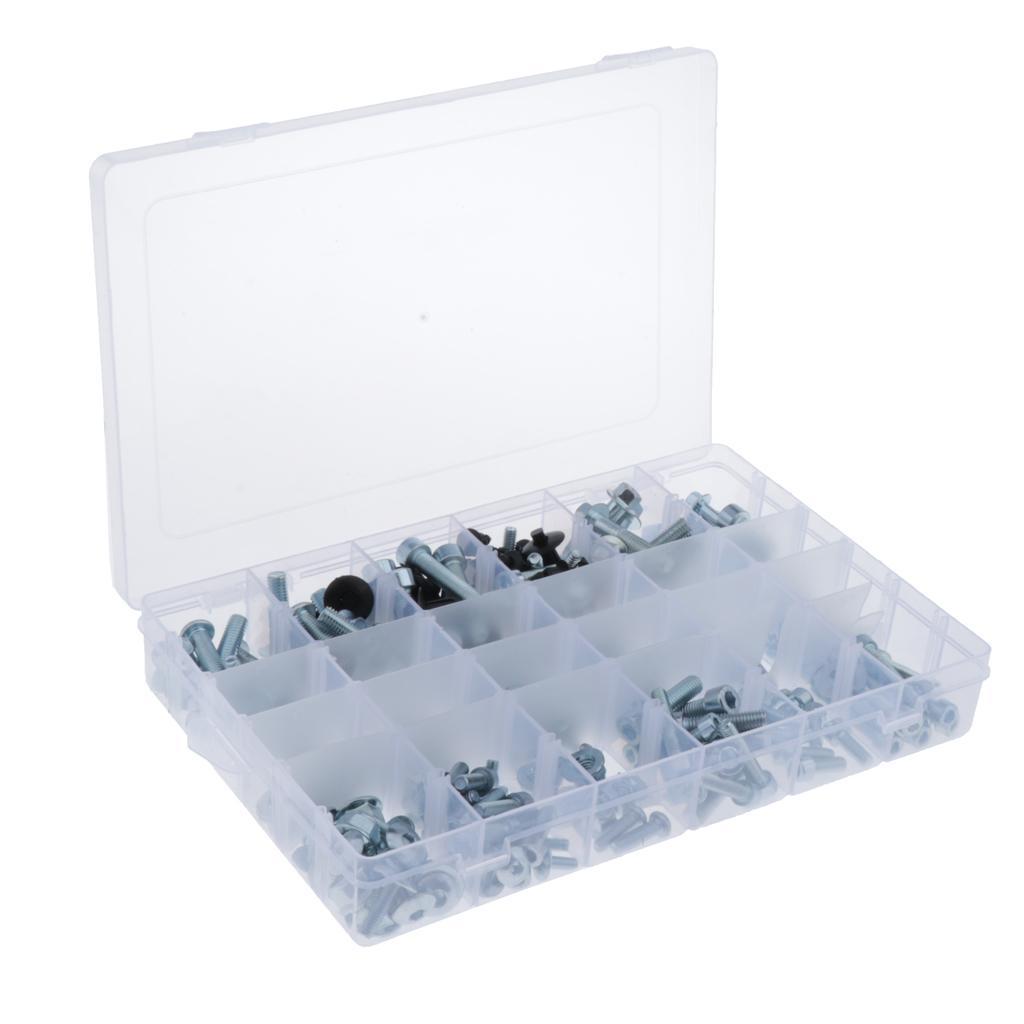 Motorcycle 250pcs Pack Nuts &  Kit for Japanese Sport Bikes