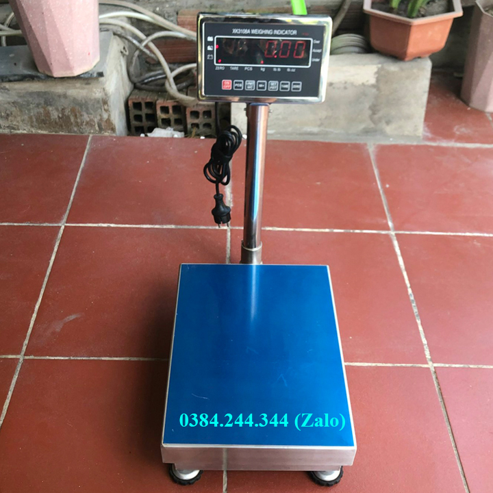 Cân bàn inox chống nước điện tử Citizens XK3108A, Mức cân 60kg, độ chia 0.01kg, Bàn cân kích thước 30x40cm
