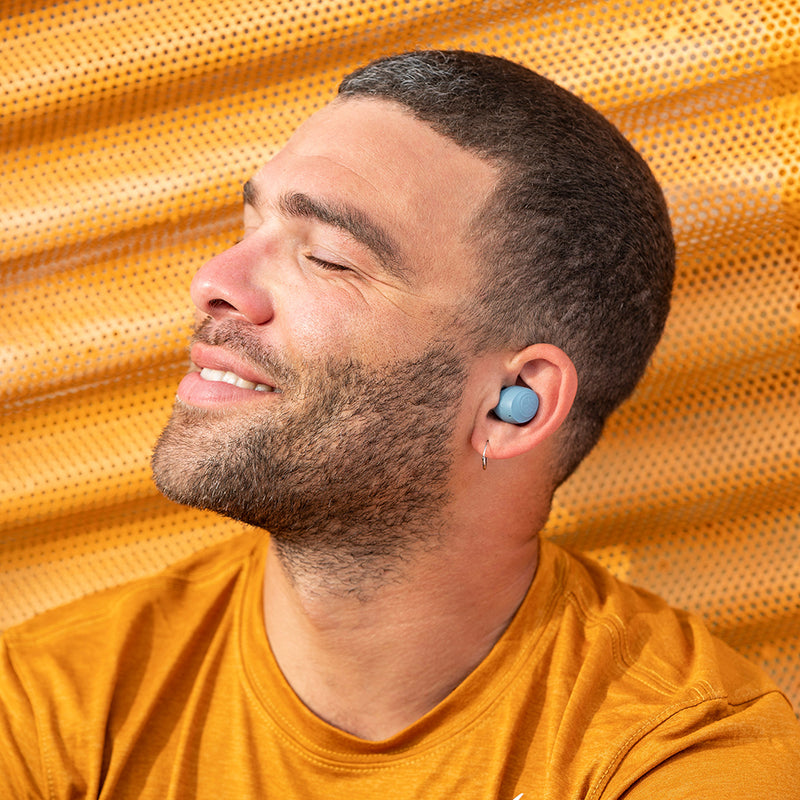 Tai nghe Bluetooth True Wireless Go Air Pop JLab màu xám xanh - Hàng chính hãng