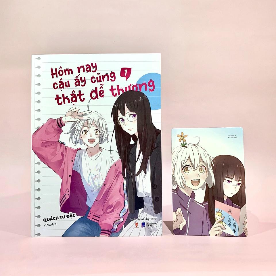 Sách Hôm Nay Cậu Ấy Cũng Thật Dễ Thương (Tập 1) - Skybooks - BẢN QUYỀN - Bản thường