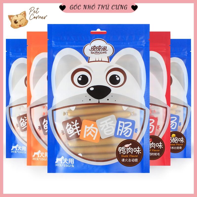Xúc xích dinh dưỡng cao cấp Taotaopets cho thú cưng 500g
