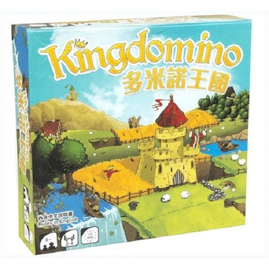 Trò Chơi Boardgame King Domino Hộp Cứng Chất Lượng Cao