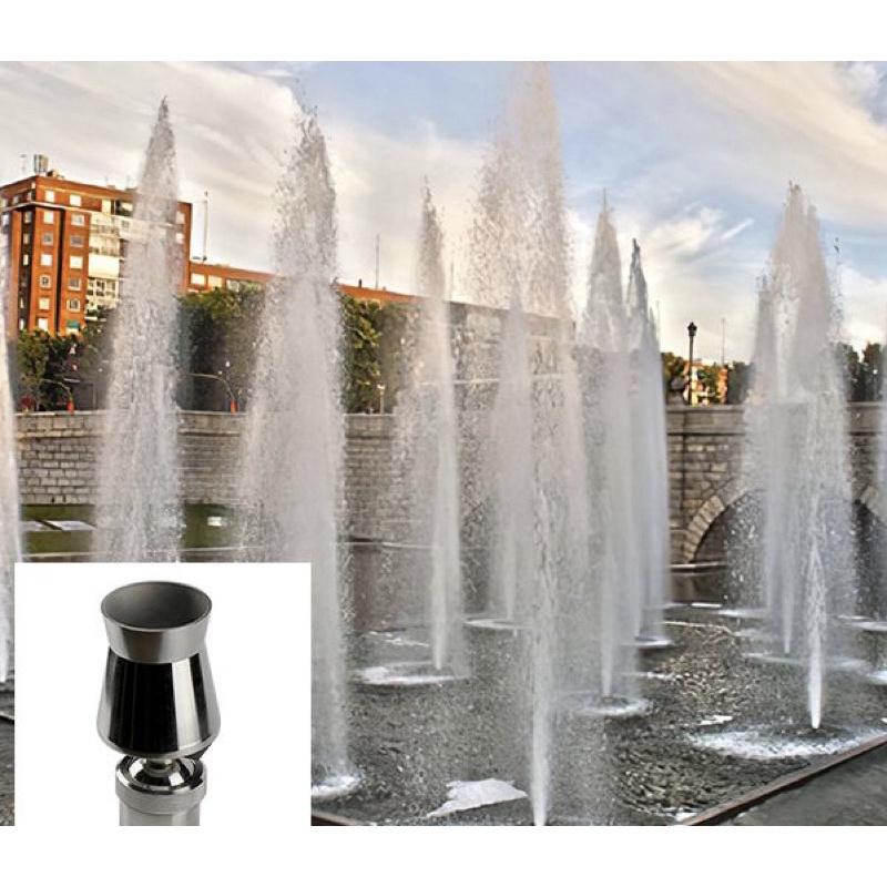 Vòi Phun Nước Nghệ Thuật Hình Cây Thông Inox 60mm