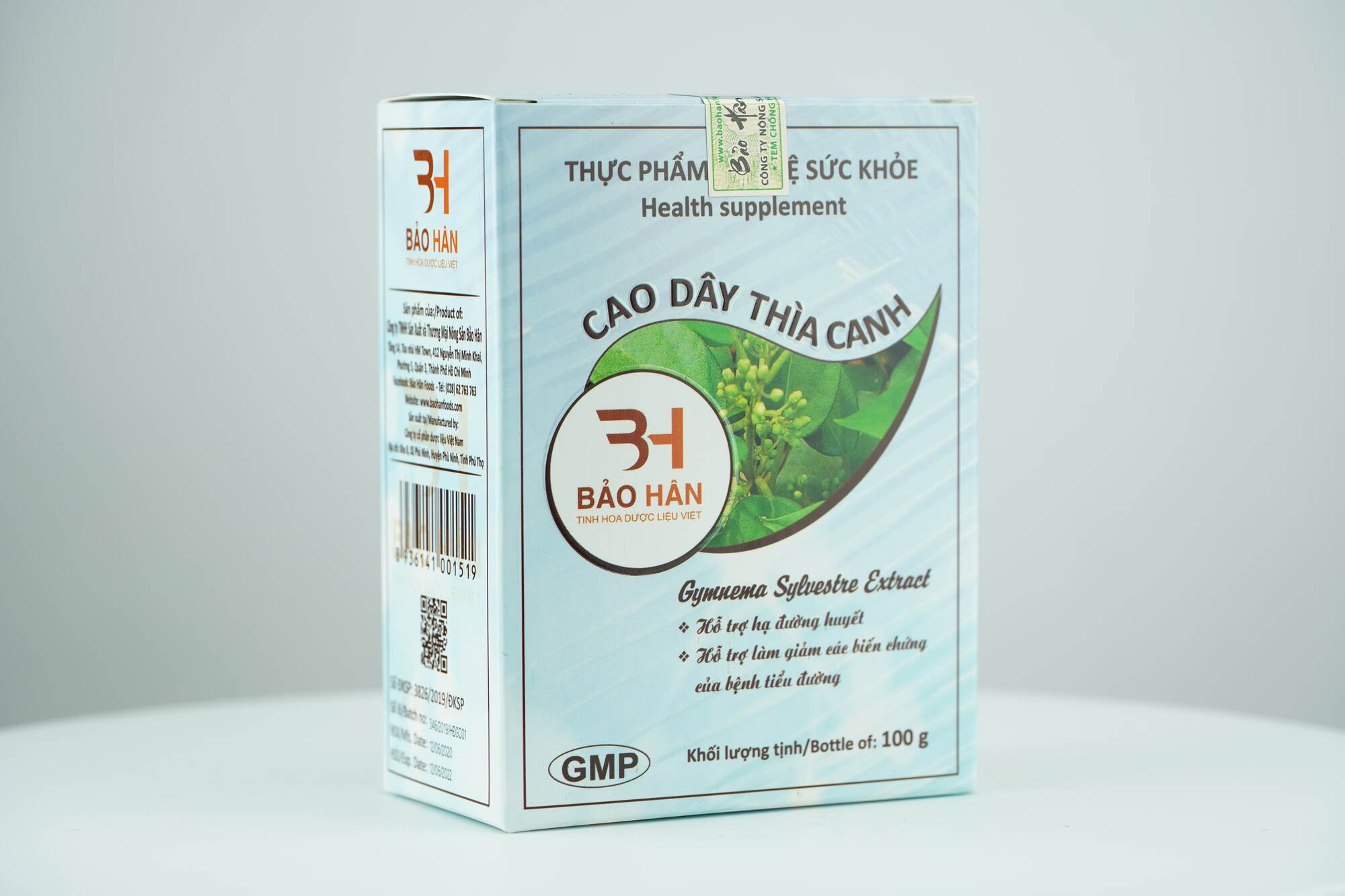 Liệu trình 2 Hũ Cao Dây Thìa Canh Bảo Hân 100g (Tác dụng hạ và ổn định đường huyết)