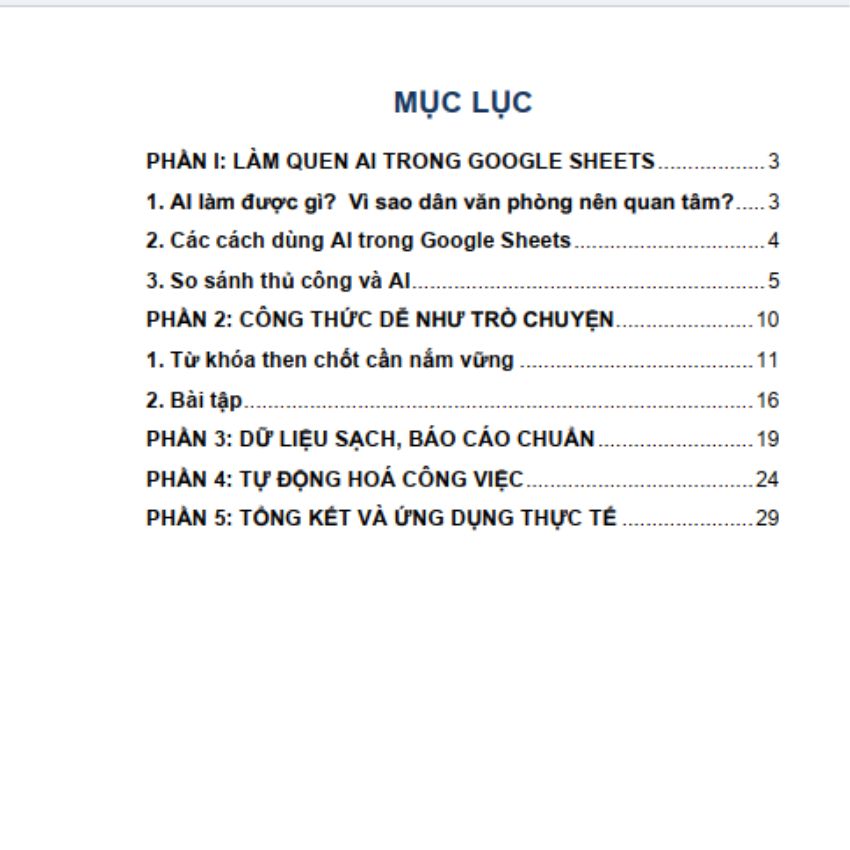 Combo 2 Sách Sách Google Sheets &amp; AI – Làm việc thông minh cùng Trí tuệ nhân tạo
