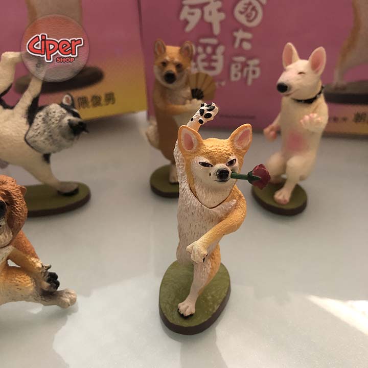 Bộ 6 mô hình Danceing Dog - Figure Dog