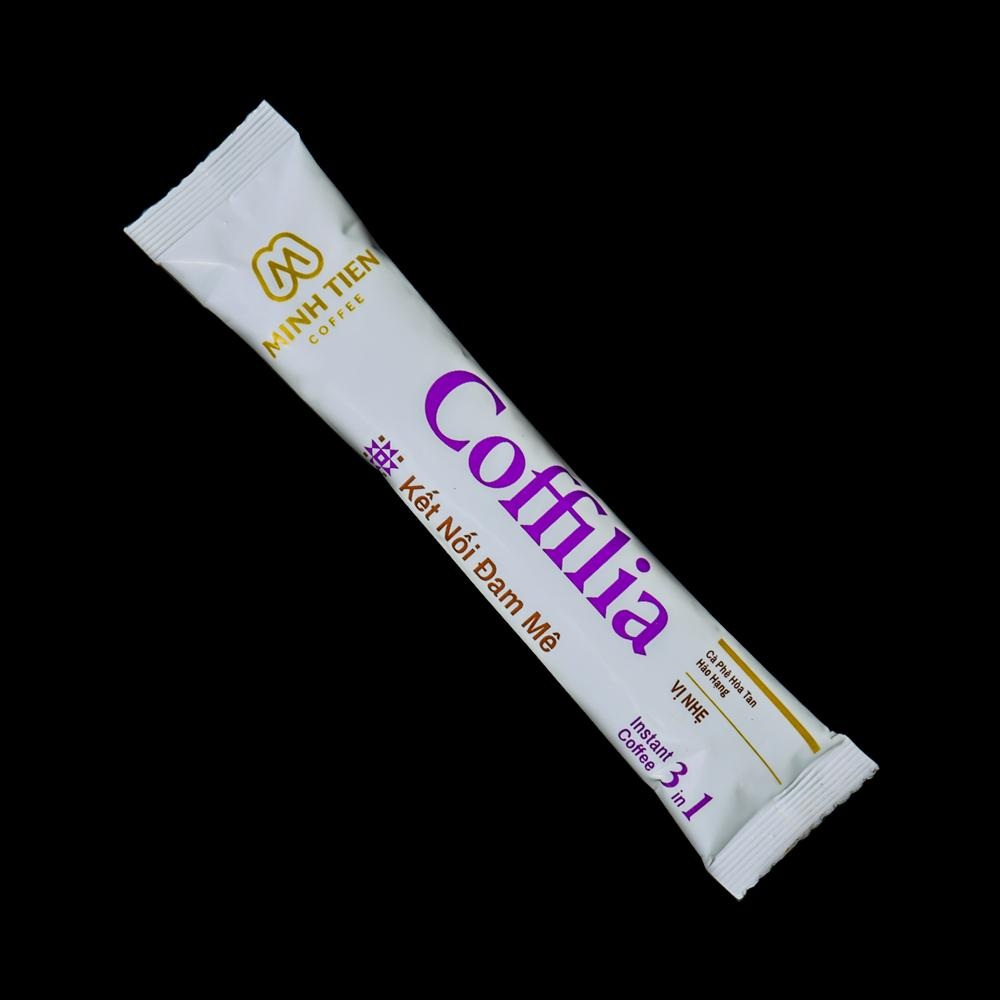Cà phê hòa tan 3in1 - Sạch nguyên bản - Coffilia - Kết nối đam mê (12 gói)