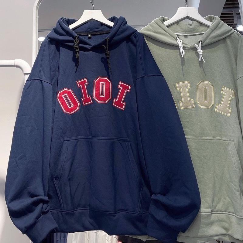 Áo Hoodie Dáng Rộng OIOI ulzzang