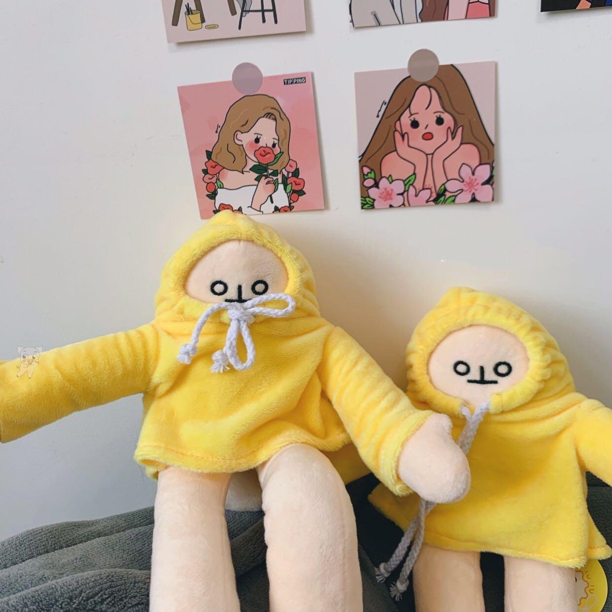 Banana Man LELUSH Người Chuối Nhồi Bông Trầm Cảm Đáng Yêu 35cm