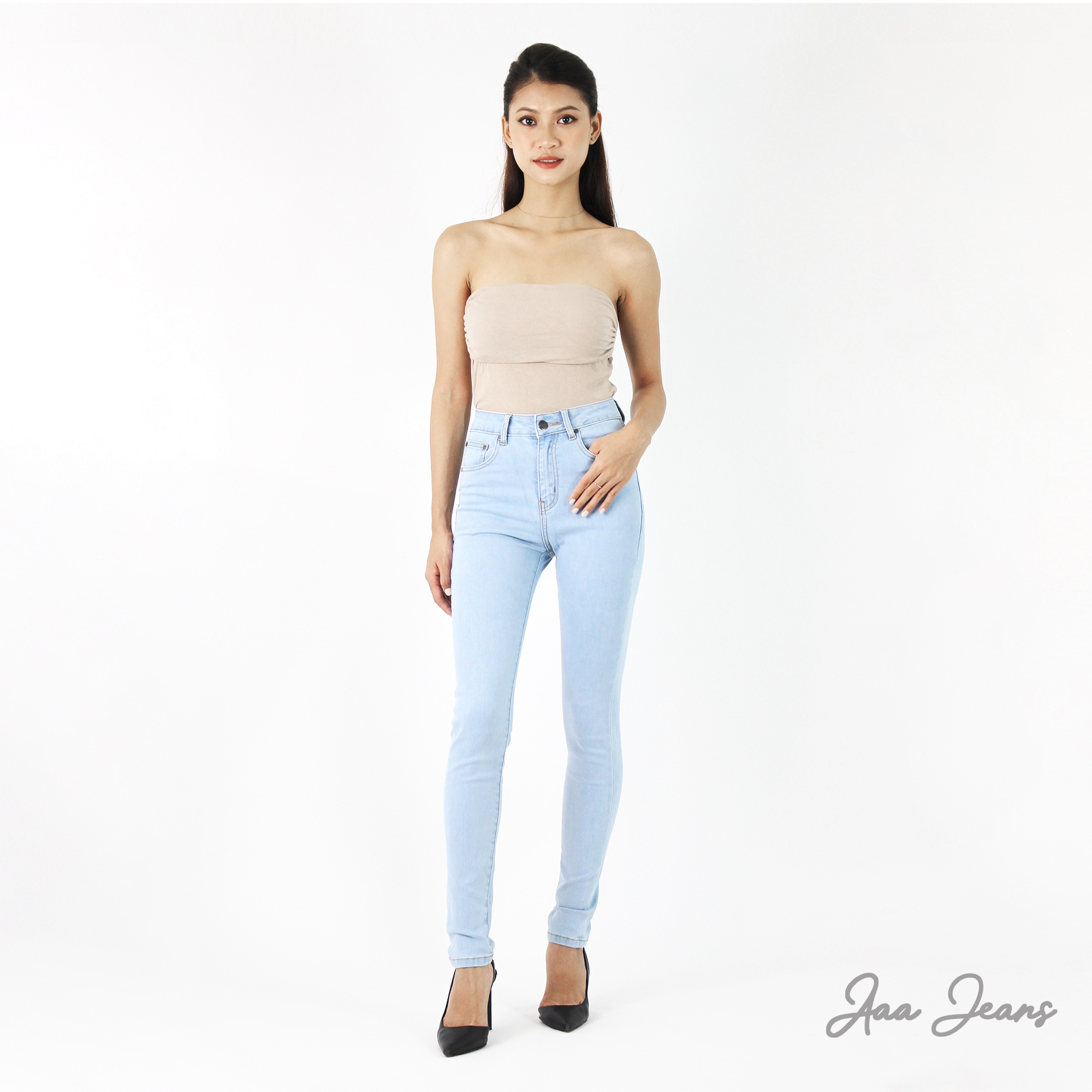 Quần Jean Nữ Lưng Cao AAA JEANS