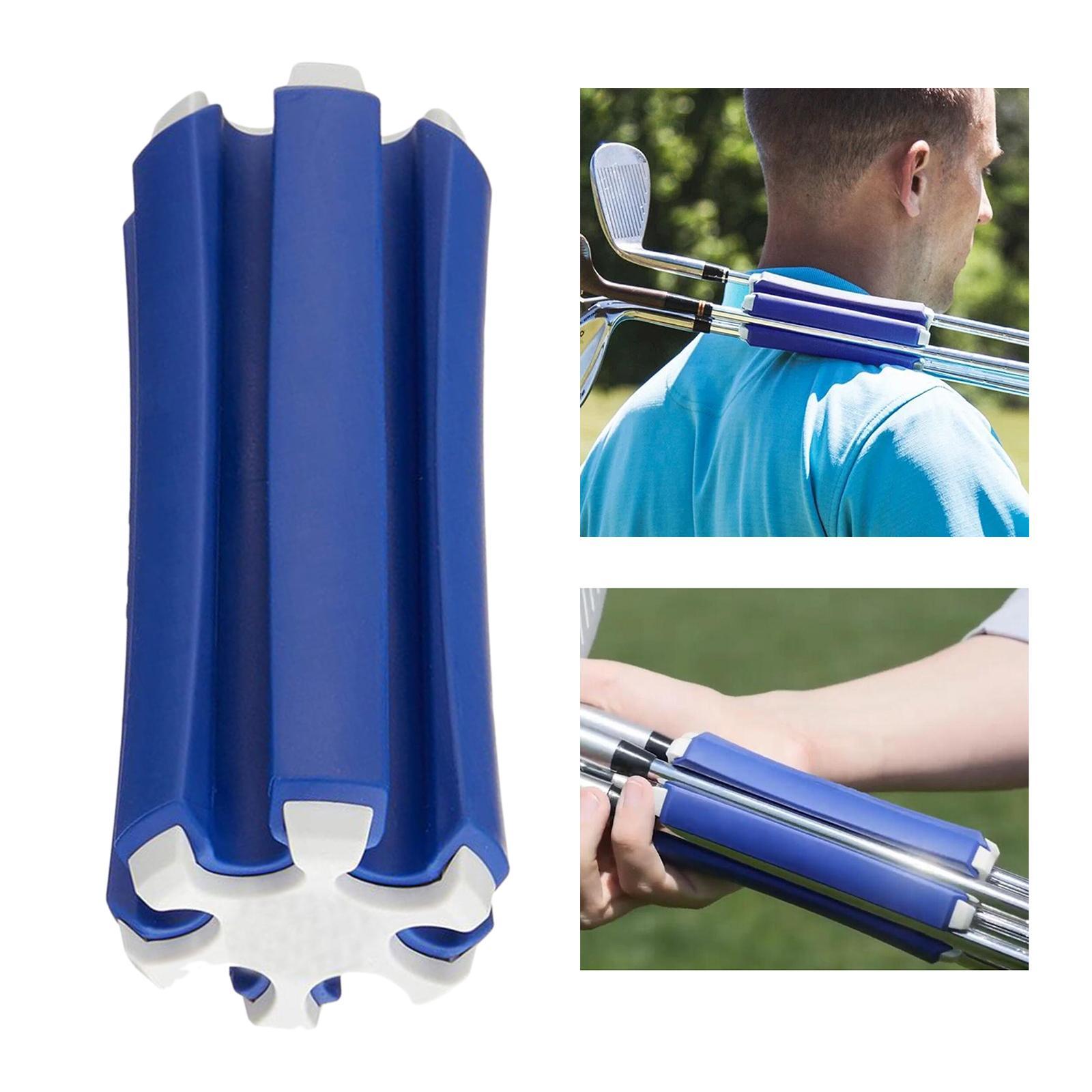 Golf Club Retainer Carrier Organizer Support Holder Divider White