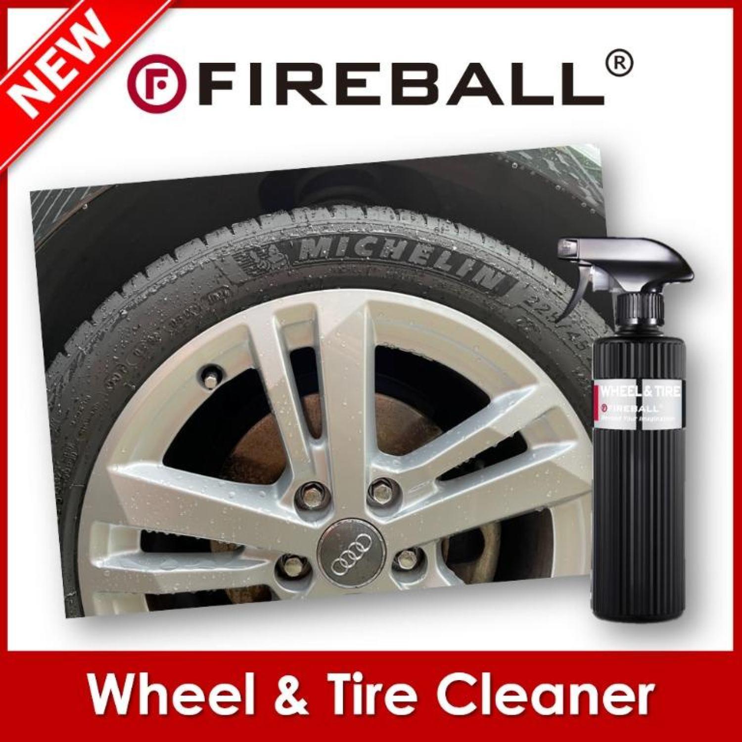 DUNG DỊCH LÀM SẠCH LỐP VÀ BÁNH XE CAO CẤP FIREBALL WHEEL &amp; TIRE, HÀNG FIREBALL, XUẤT XỨ HÀN QUỐC