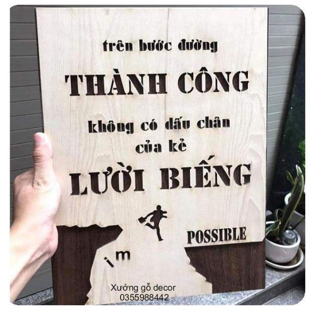 Tranh Treo Tường Tạo Động Lực Trang Trí ( Cafe, Văn Phòng, Nhà, Nơi Làm Việc......)