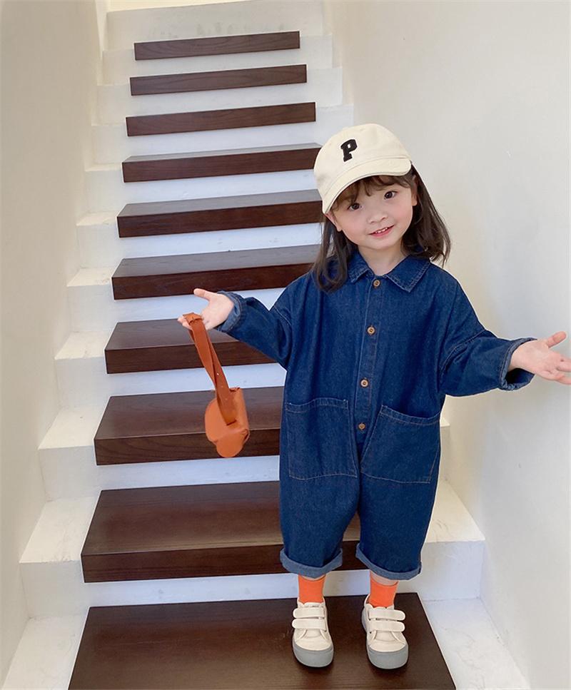 Mùa Xuân Thu Đông Bé Trai Bé Gái Hoạt Hình Bộ Áo Liền Quần Unisex Thời Trang Trẻ Em Rời Áo 1 Quần Áo 2021